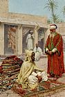 Famous Merchant Paintings - The Rug Merchant